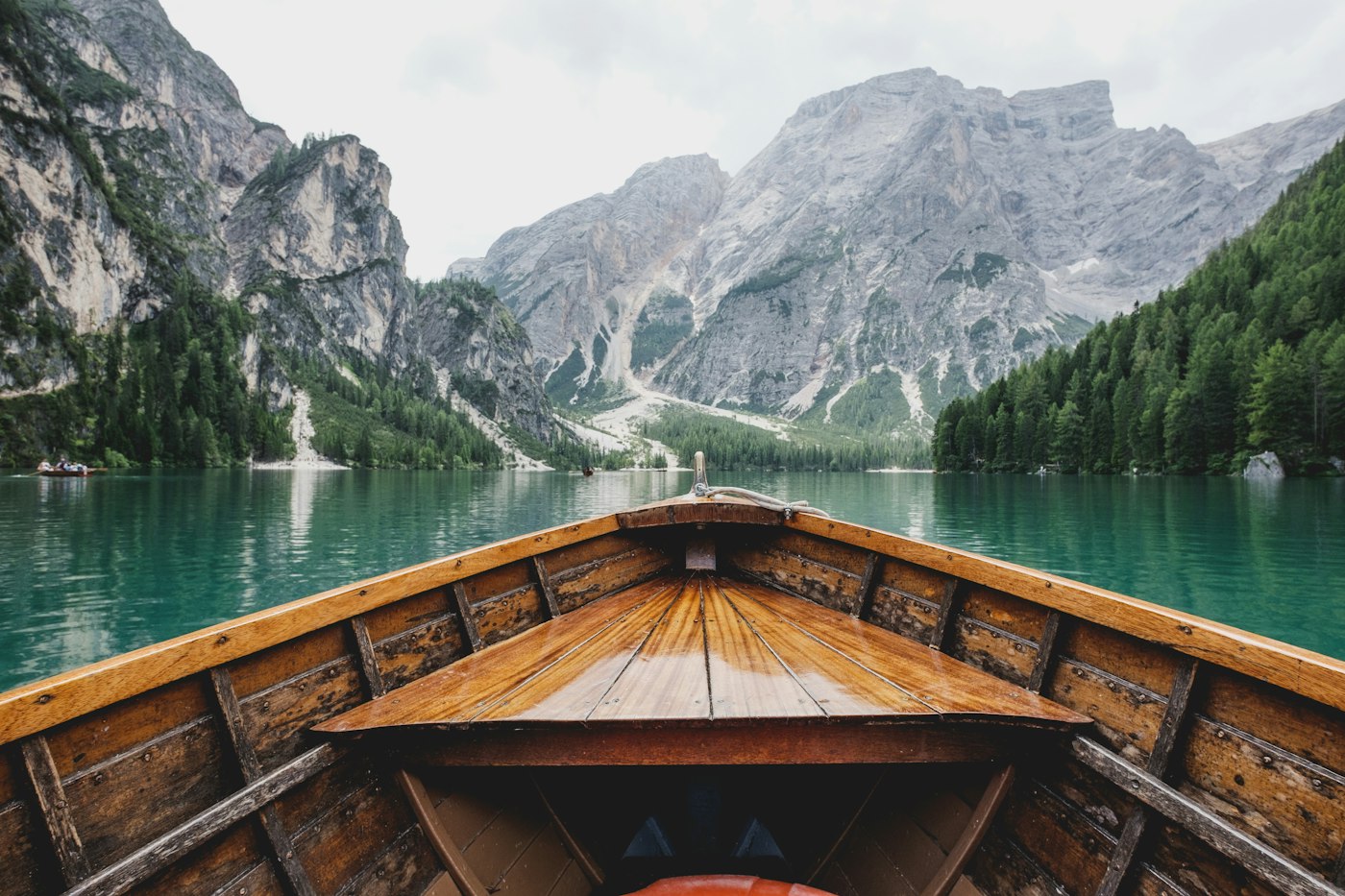Travelers exploring scenic mountain landscapes